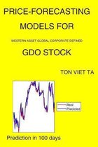 Price-Forecasting Models for Western Asset Global Corporate Defined GDO Stock