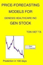 Price-Forecasting Models for Genesis Healthcare Inc GEN Stock