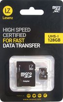 Lesenz microSDXC Geheugenkaart + SD-adapter - UHS1 - U1 - 128GB