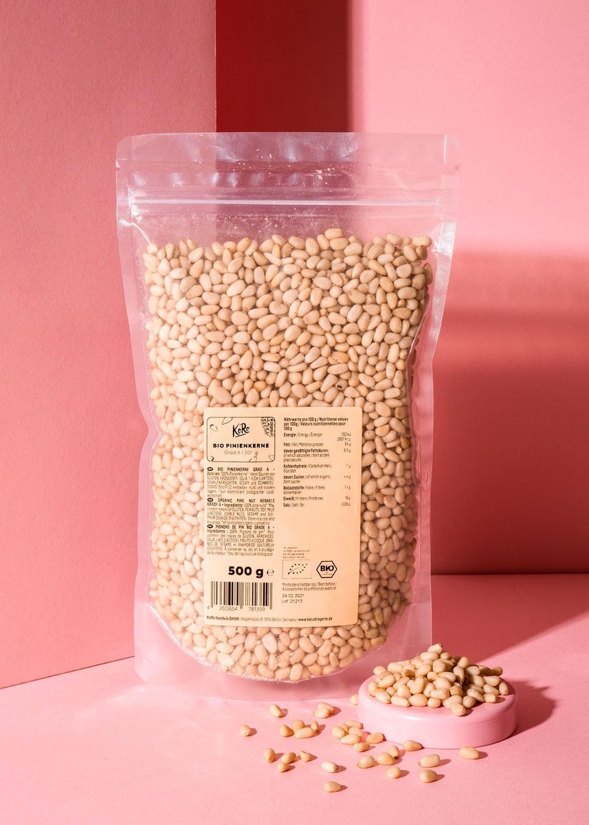 Goedkoopste KoRo | Bio pijnboompitten 500 g