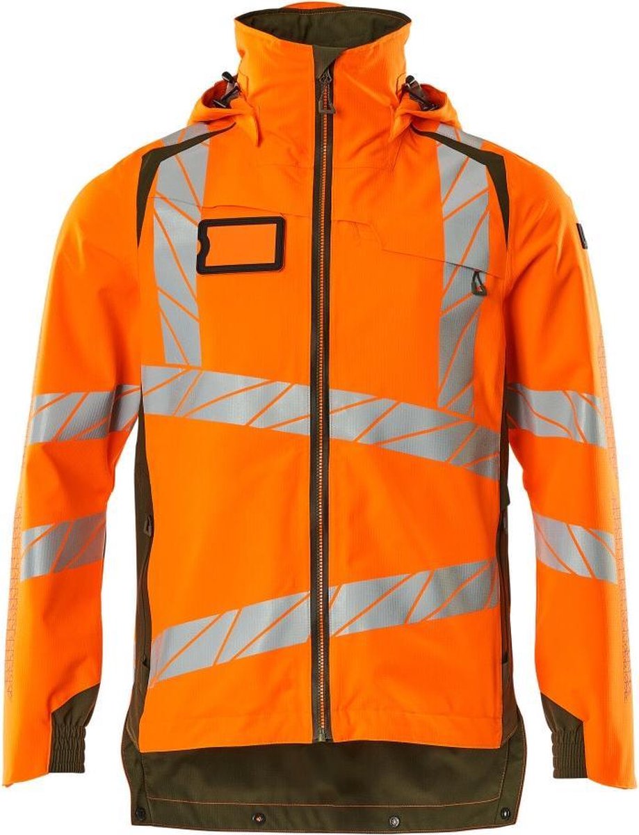 Mascot Accelerate Safe Shell Jas 19001 - Mannen - Oranje/Mosgroen - 4XL