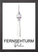 A2 POSTER FERNSEHTURM BERLIN IN FRAME - JOYIN
