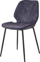 Maison’s Stoelen set – Eettafelstoelen – Eetkamerstoelen – Barstoelen – Grijs – 45.5x57x85