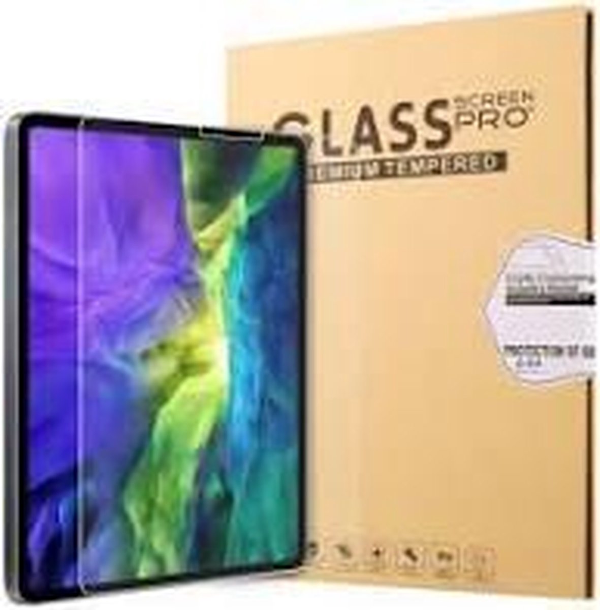Apple iPad Pro 11 2020/2021 Screenprotector Tempered Glass - Transparant