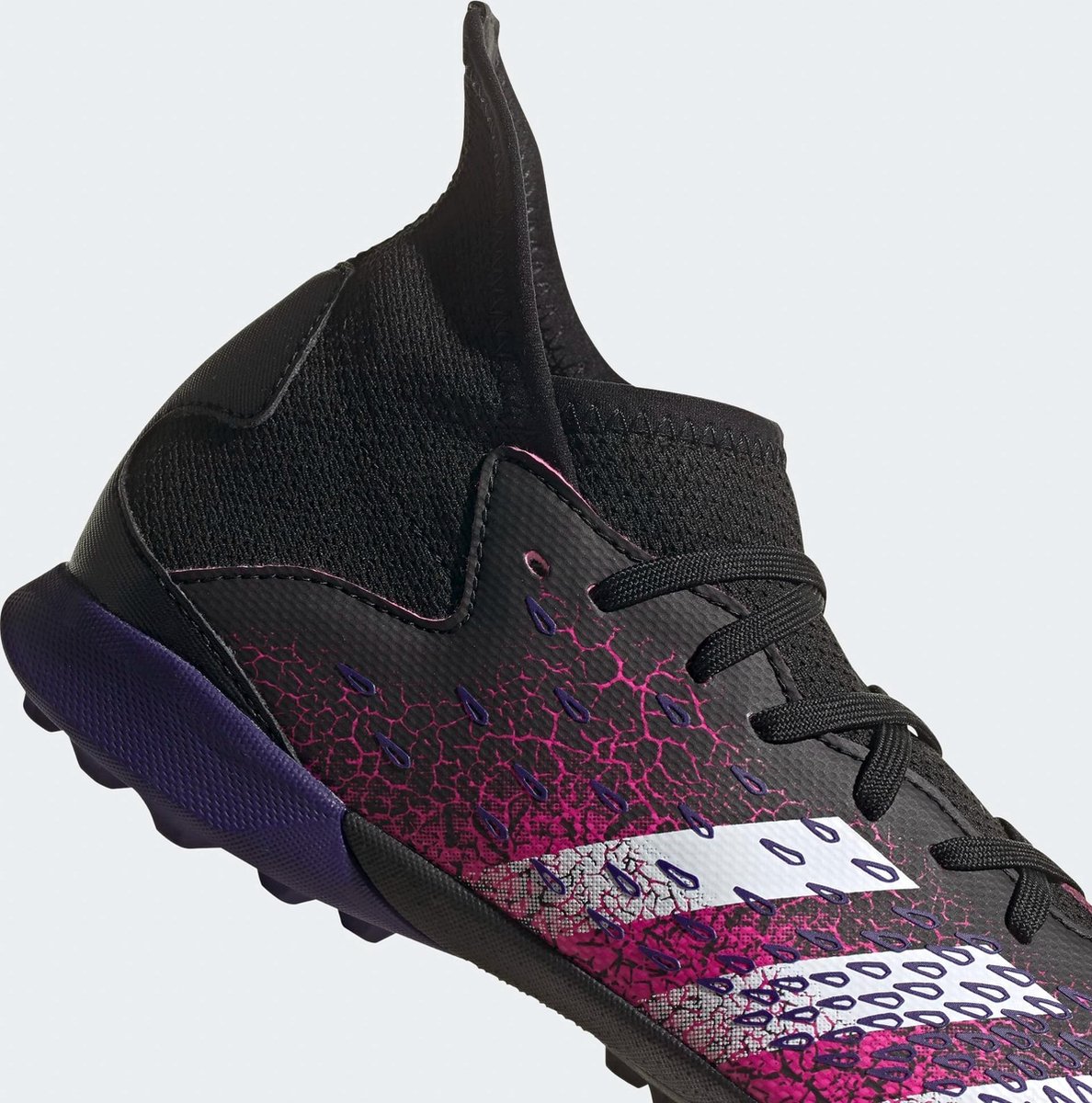 Adidas Predator Freak.3 IC Futsal/Indoor Voetbalschoenen - Roze/Zwart/Wit
