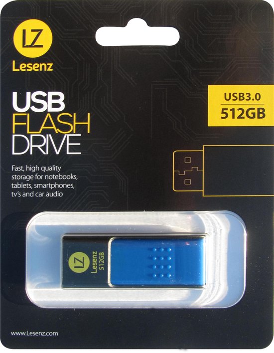 LeSenz Usb Stick 512 GB 3.0- USB Stick- 512 GB | bol.com