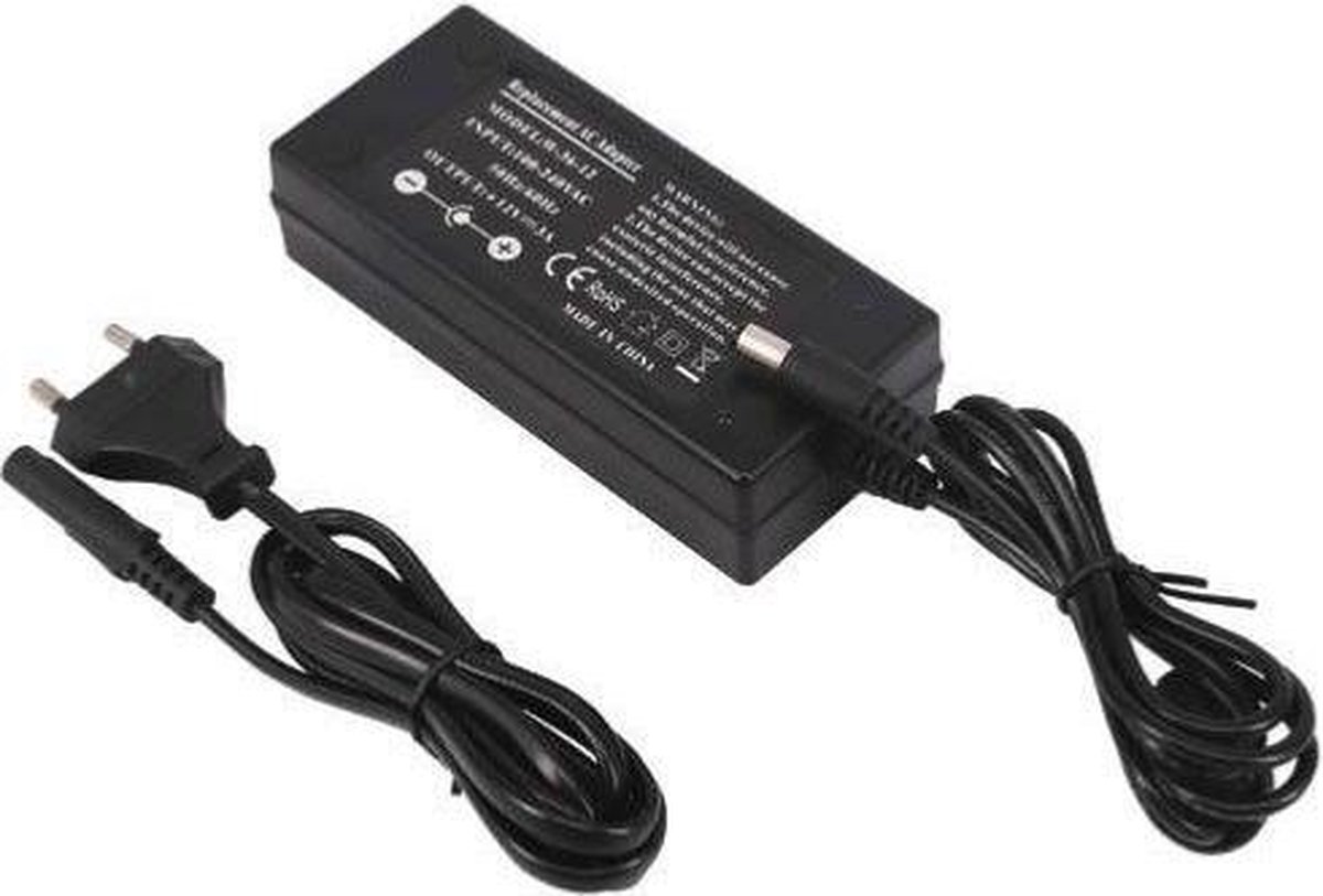 Transformator 220V naar 24V 72W met Netadapter - Kunststof - SILUMEN