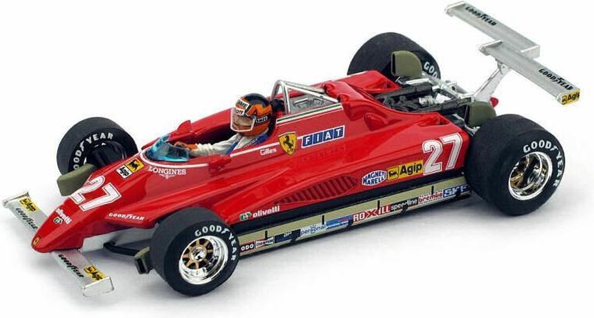 Ferrari 126C2 #27 G. Villeneuve USA GP 1982