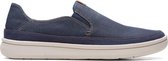 Clarks - Heren schoenen - Cantal Step - G - navy canvas - maat 8,5