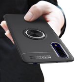 Xiaomi Redmi Note 10 Pro Ring Zwart Cover Case Hoesje Siliconen Tpu FSBL