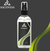 Ascentas Autoparfum Bamboo - 100ML - Lange gebruiksduur - Spray op de automat - Makkelijk op te bergen