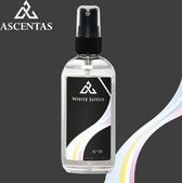 Ascentas Autoparfum White Lotus - 100ML - Lange gebruiksduur - Spray op de automat - Makkelijk op te bergen