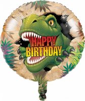 CREATIVE PARTY - Folie ballon Happy Birthday Dinosaurus - Decoratie > Ballonnen