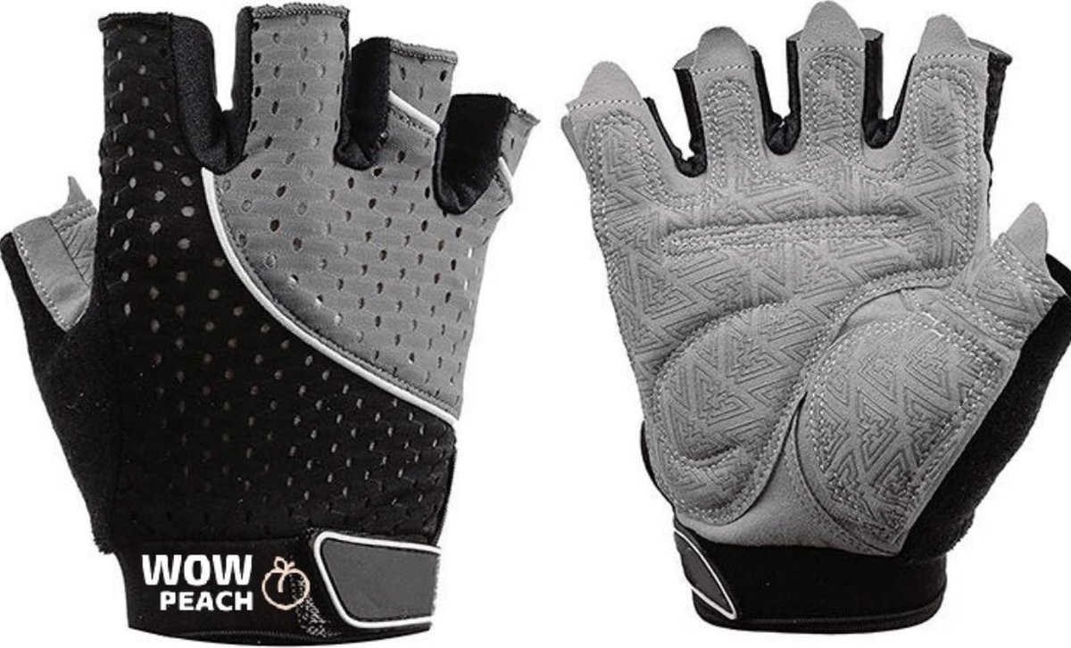 Wow Peach Sport en Fitness handschoenen Medium |fitness handschoenen |Sport handschoenen |Grip Gloves |Fitnesshandschoenen| Crossfit | Krachttraining |Dames handschoenen |