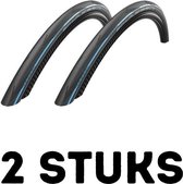 Fietsband - Buitenband - Set van 2 - One vouwband 28 x 1.00 (25-622) zwart/blauw