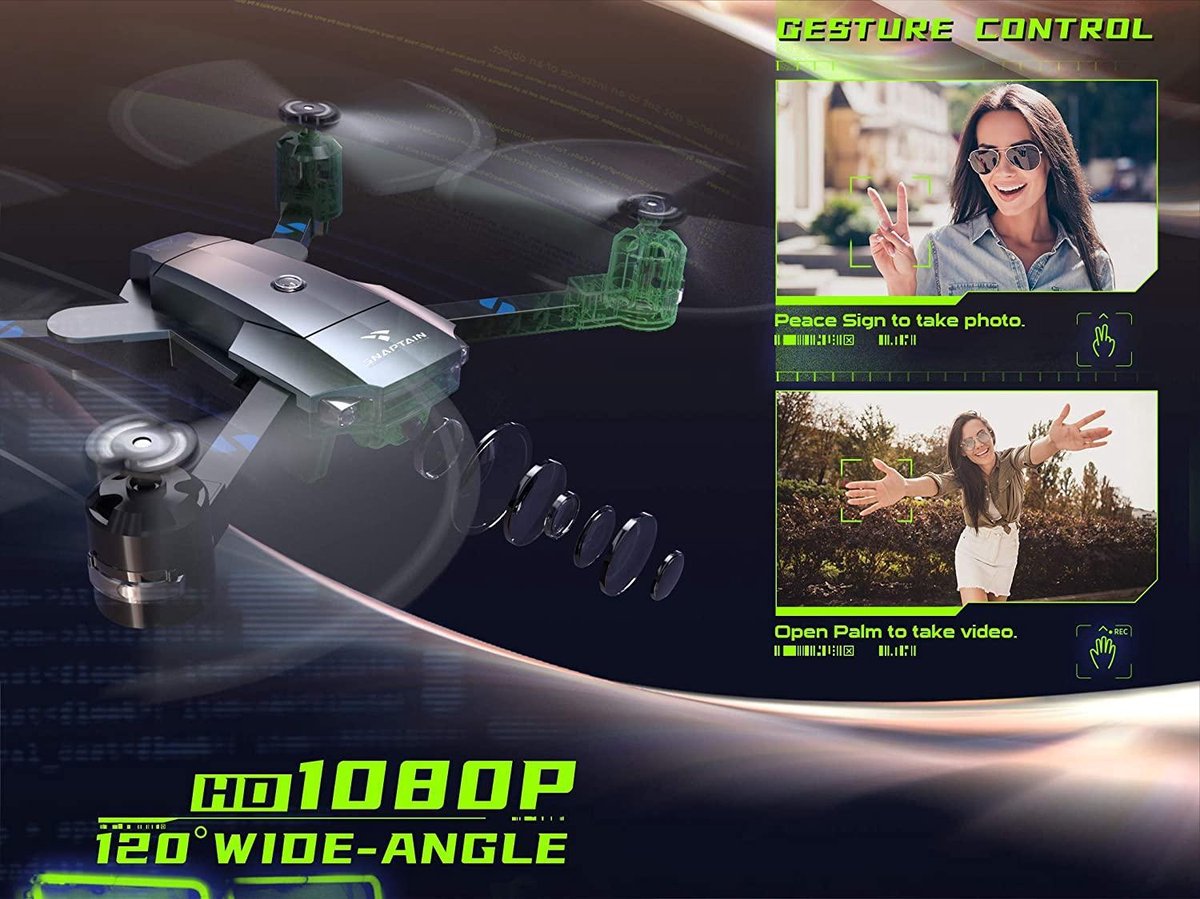 Snaptain A15H - Full HD Drone met FPV thumbnail 3