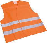 veiligheidsvest  Oranje| Veilig safety | Veiligheidshesje | Bouw | Verkeer | veiligheidsvest voor veiligheidswaarschuwing - Oranje