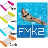 FMK2 PoolGear - Opblaasbare Waterhangmat - Oranje