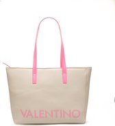 Valentino Bags Portia Dames Handtas - Ecru/Fluo Fuchsia