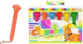 Toi-toys Boerderij Krijtjes 6-delig