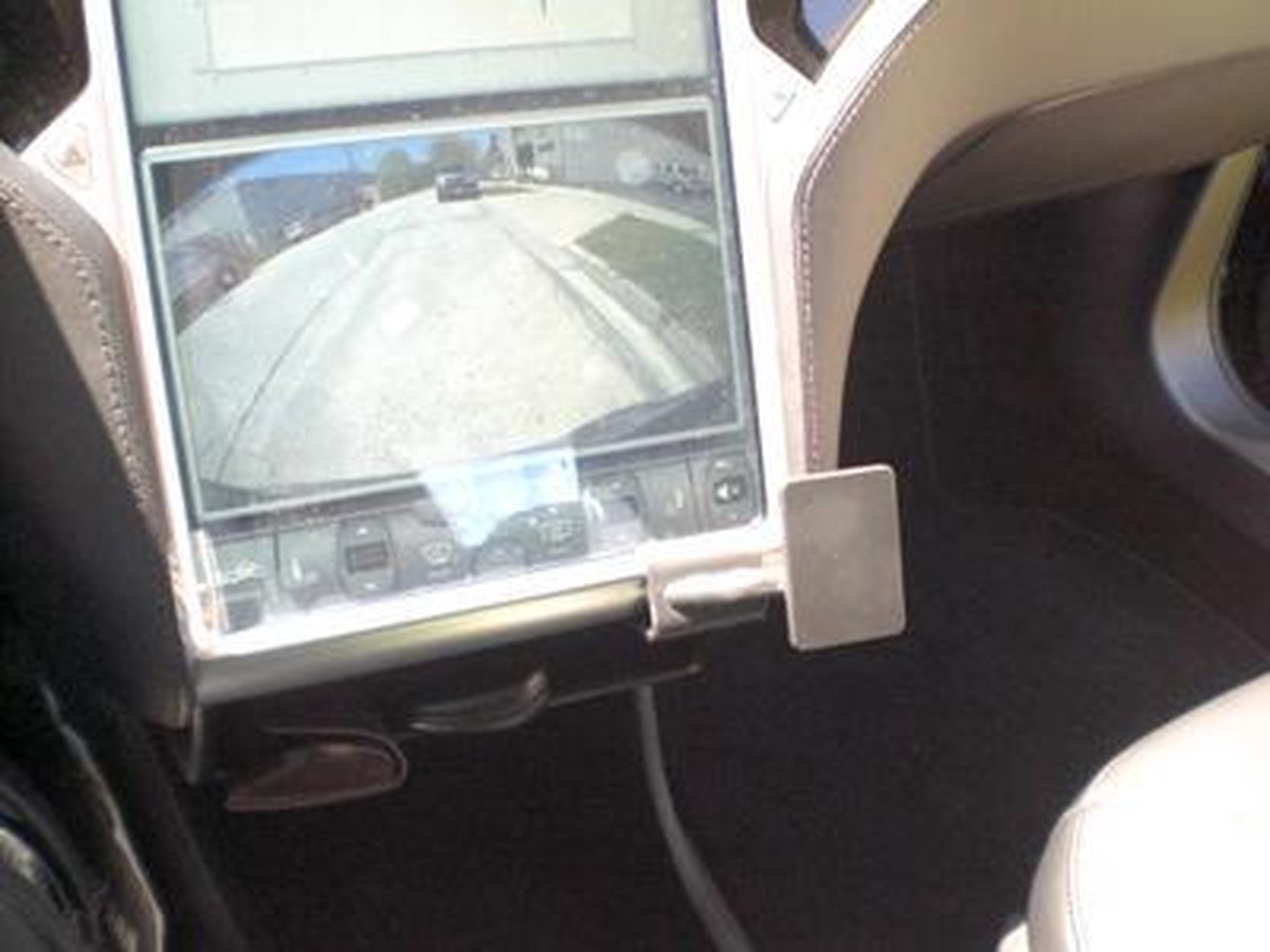 Brodit ProClip houder geschikt voor Tesla Model S 2013 - - Model X 2016 - Angled mount