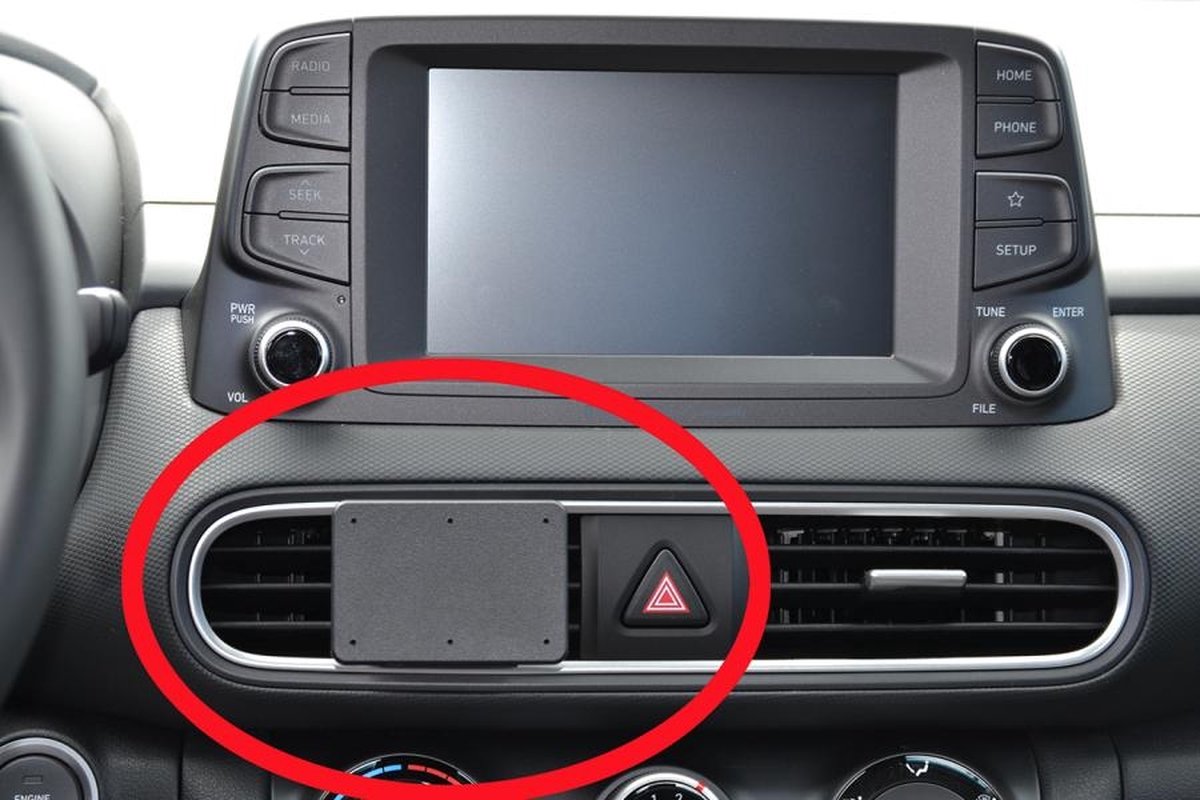 Brodit ProClip houder geschikt voor Hyundai Kona 2018 - Center mount