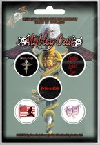Mötley Crüe button Dr Feel Good 5-pack