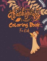 Thanksgiving Coloring Book For Kids