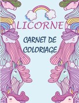 Licorne, Carnet De Coloriage