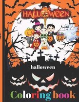 Halloween coloring book