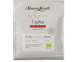 Simon Lévelt | Forte Premium Organic Coffee - 36 Koffiepads