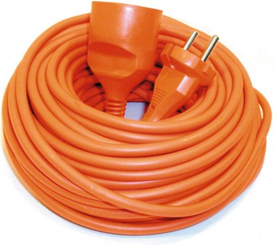 Besli 40084 Verlengkabel - 2x1mm - H05VV - 20m
