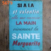 Retro Muur Decoratie uit Metaal Best Quotes 4