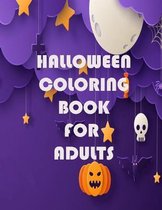 Halloween Coloring Book For Adults