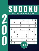 Sudoku Erwachsene Mittel Bis Schwer Band 4