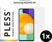 Samsung A52 en Samsung A52 5G Screenprotector Glas - 1x - Pless®
