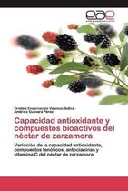 Capacidad antioxidante y compuestos bioactivos del néctar de zarzamora