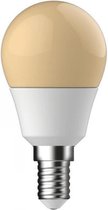 Energetic LED Miniglobe Flame E14 3.5W 2400K 230V - Zeer Warm Wit - 1 stuks