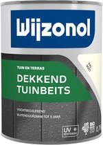 overzee kraai vervaldatum Wijzonol Dekkend Tuinbeits - 2,5 liter - RAL 9001 | bol.com