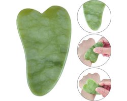 Gua Sha Jade Schraper - Massagehulpmiddel voor Gezichtsmassage
