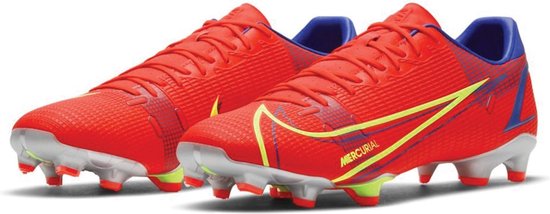 Nike Mercurial Vapor 14 Academy FG/MG Sportschoenen - Maat 45 - Mannen -  rood/blauw/geel | bol.com