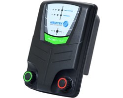 Nemtek Agri 5km - Schrikdraadapparaat Lichtnet en Accu - 0,5 Joule Output (incl. Adapter)