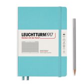 Leuchtturm1917 A5 Medium Notitieboek Squared / Geruit Aquamarine