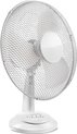 Tafelventilator - Wit 30 cm 35W Tafel ventilator FAN Tafelventilator | 30 cm Diameter | 3-Snelheden | Wit kantoor/bureau ventilatoren van kunststof heerlijk verkoelend