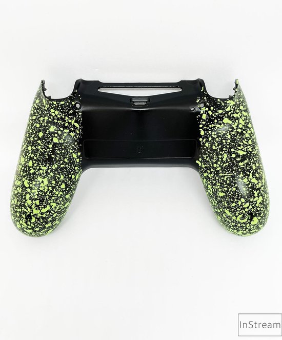 PS4 controller achterkant – achterkant controller – PS4 groen/geel/zwart