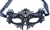Bossoftoys - Venetiaans masker - Mysterieus en sexy - Zwart - Love mask - 61-00023
