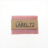 Label.72 - Flower rose zeep - 2 stuks van 100 gram