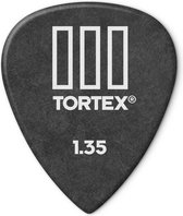 Dunlop Tortex III Pick 1.35 mm 6-pack plectrum