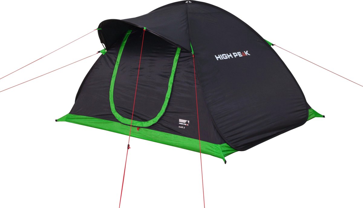 Bol.com High Peak Swift 3 Pop Up Tent - Anthraciet - 3 Persoons aanbieding