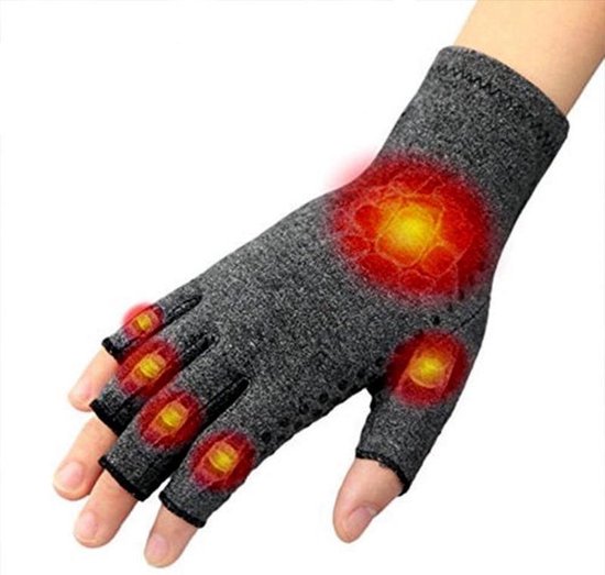 Compressie handschoenen Maat M zonder toppen voor dagelijks gebruik en sport, ook...
